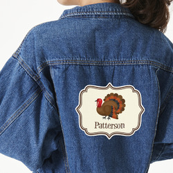 Traditional Thanksgiving Large Custom Shape Patch - 2XL (Personalized)