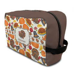Traditional Thanksgiving Toiletry Bag / Dopp Kit (Personalized)