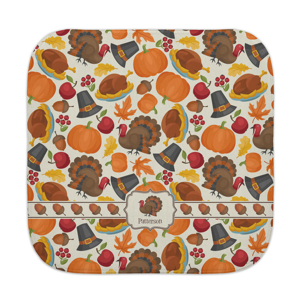 Custom Traditional Thanksgiving Face Towel (Personalized)