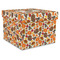 Traditional Thanksgiving Gift Boxes with Lid - Canvas Wrapped - X-Large - Front/Main