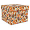 Traditional Thanksgiving Gift Boxes with Lid - Canvas Wrapped - XX-Large - Front/Main