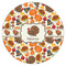 Traditional Thanksgiving Icing Circle - Large - Single