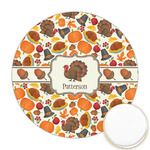 Traditional Thanksgiving Printed Cookie Topper - 2.5" (Personalized)