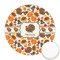 Traditional Thanksgiving Icing Circle - Medium - Front