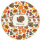 Traditional Thanksgiving Icing Circle - XSmall - Single