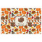 Traditional Thanksgiving Indoor / Outdoor Rug - 5'x8' - Front Flat