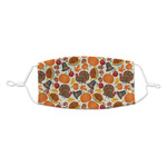 Traditional Thanksgiving Kid's Cloth Face Mask - Standard