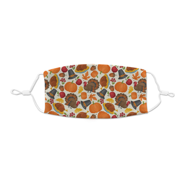 Custom Traditional Thanksgiving Kid's Cloth Face Mask - XSmall