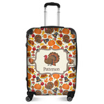 Traditional Thanksgiving Suitcase - 24" Medium - Checked (Personalized)