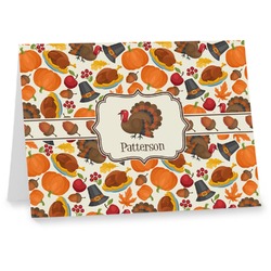 Traditional Thanksgiving Note cards (Personalized)