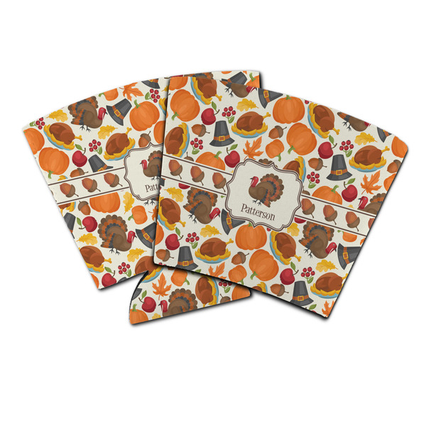 Custom Traditional Thanksgiving Party Cup Sleeve (Personalized)