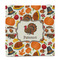 Traditional Thanksgiving Party Favor Gift Bag - Matte - Front