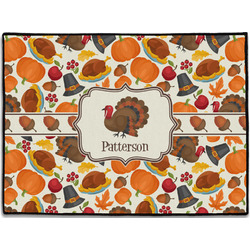 Traditional Thanksgiving Door Mat - 24"x18" (Personalized)