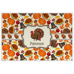 Traditional Thanksgiving Laminated Placemat w/ Name or Text