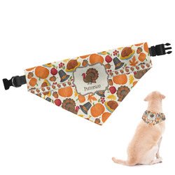 Traditional Thanksgiving Dog Bandana - XLarge (Personalized)