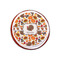 Traditional Thanksgiving Printed Icing Circle - XSmall - On Cookie