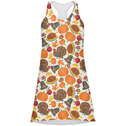 Traditional Thanksgiving Racerback Dress - Medium