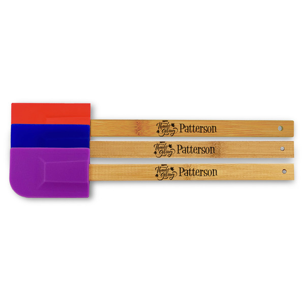 Custom Traditional Thanksgiving Silicone Spatula (Personalized)