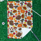 Traditional Thanksgiving Waffle Weave Golf Towel - In Context