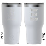 Traditional Thanksgiving RTIC Tumbler - White - Engraved Front & Back (Personalized)