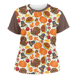 Traditional Thanksgiving Women's Crew T-Shirt - Medium