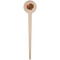 Traditional Thanksgiving Wooden 4" Food Pick - Round - Single Pick