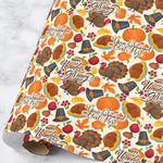 Traditional Thanksgiving Wrapping Paper Roll - Large (Personalized)