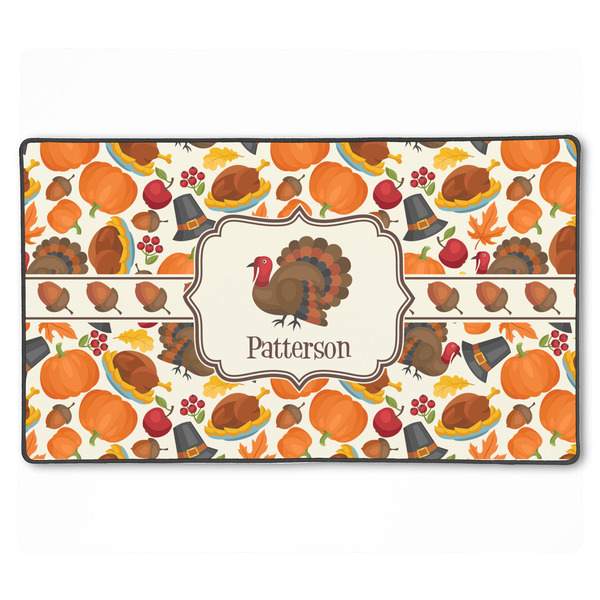 Custom Traditional Thanksgiving XXL Gaming Mouse Pad - 24" x 14" (Personalized)