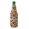 Traditional Thanksgiving Zipper Bottle Cooler - FRONT (bottle)