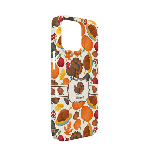 Custom Traditional Thanksgiving iPhone Case - Plastic - iPhone 13 Mini (Personalized)