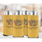 Happy Thanksgiving 12oz Tall Can Sleeve - Set of 4 - LIFESTYLE