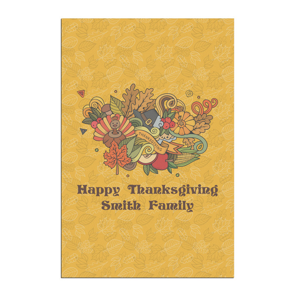 Custom Happy Thanksgiving Posters - Matte - 20x30 (Personalized)