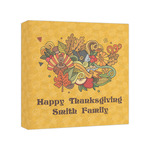 Happy Thanksgiving Canvas Print - 8x8 (Personalized)