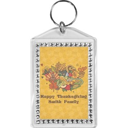Happy Thanksgiving Bling Keychain (Personalized)