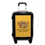 Happy Thanksgiving Carry On Hard Shell Suitcase (Personalized)