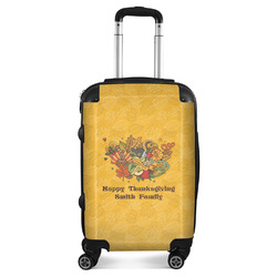 Happy Thanksgiving Suitcase - 20" Carry On (Personalized)
