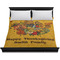 Happy Thanksgiving Duvet Cover - King - On Bed - No Prop