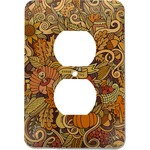 Happy Thanksgiving Electric Outlet Plate