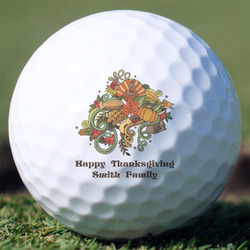 Happy Thanksgiving Golf Balls (Personalized)