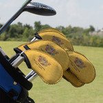 Happy Thanksgiving Golf Club Iron Cover - Set of 9 (Personalized)