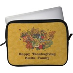 Happy Thanksgiving Laptop Sleeve / Case - 11" (Personalized)