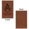 Happy Thanksgiving Leatherette Sketchbooks - Small - Single Sided - Front & Back View