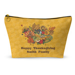 Happy Thanksgiving Makeup Bag - Small - 8.5"x4.5" (Personalized)