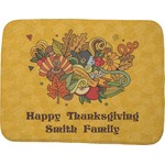 Happy Thanksgiving Memory Foam Bath Mat - 48"x36" (Personalized)