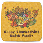 Happy Thanksgiving Memory Foam Bath Mat - 48"x48" (Personalized)