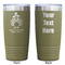 Happy Thanksgiving Olive Polar Camel Tumbler - 20oz - Double Sided - Approval