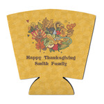 Happy Thanksgiving Party Cup Sleeve - with Bottom (Personalized)