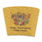 Happy Thanksgiving Party Cup Sleeves - without bottom - FRONT (flat)