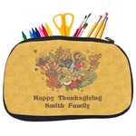 Happy Thanksgiving Neoprene Pencil Case - Medium w/ Name or Text