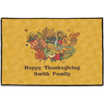 Happy Thanksgiving Door Mat - 36"x24" (Personalized)